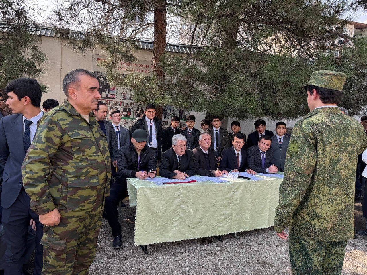 ПЕРВЫЙ ЭТАП ВОЕННО-СПОРТИВНОГО СОРЕВНОВАНИЯ «ВАТАНПАРВАР»